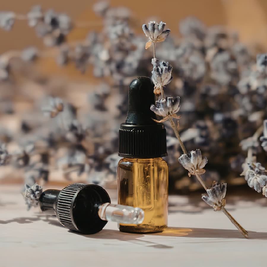 Premium body oil with botanicals