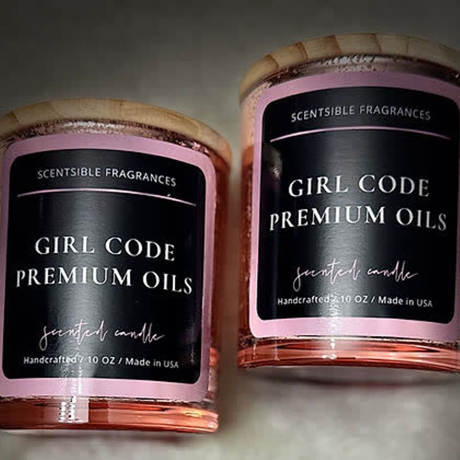 Girl Code Premium Oils scented candles